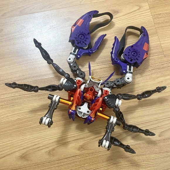 1998 Transformers Beast Wars Deluxe Transmetals Evil Predacon Rampage Incomplete - Picture 5 of 5